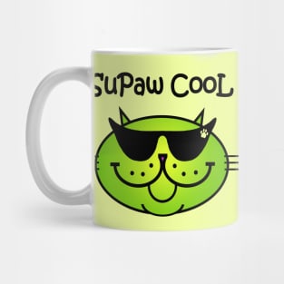 SuPaw CooL - MEOWgarita GRRRReen Mug